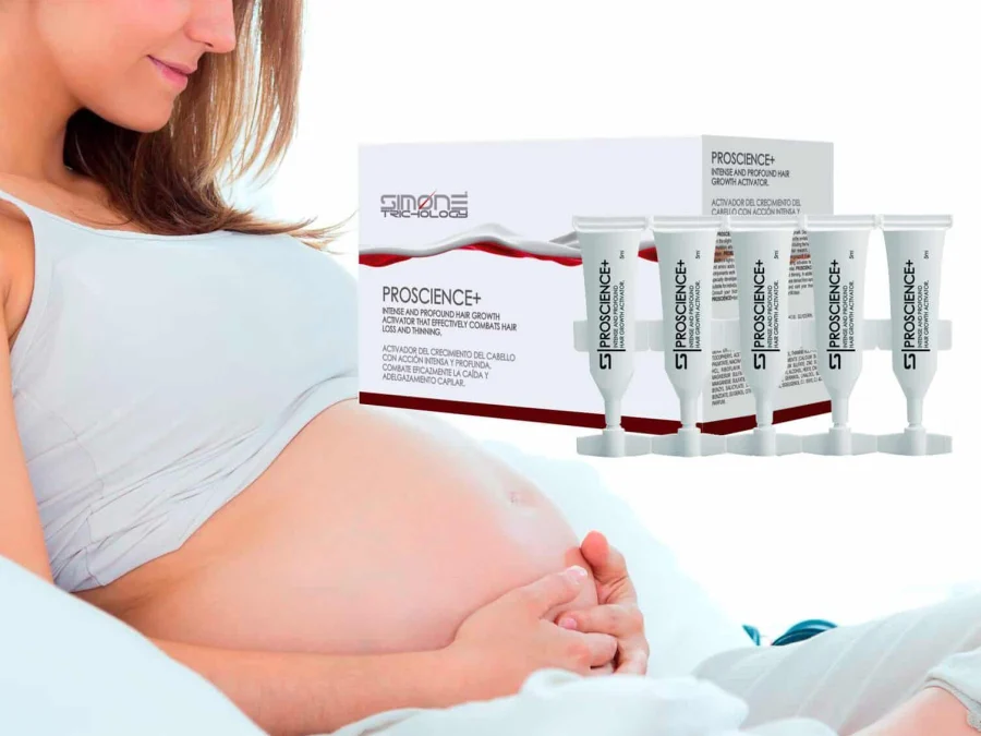 PROSCIENCE+ hair treatment mono-dose vials for stress-related and postpartum shedding — SIMONE TRICHOLOGY