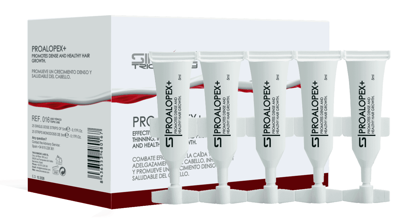 PROALOPEX+ 25 mono-dose vials trichology hair treatment by SIMONE TRICHOLOGY