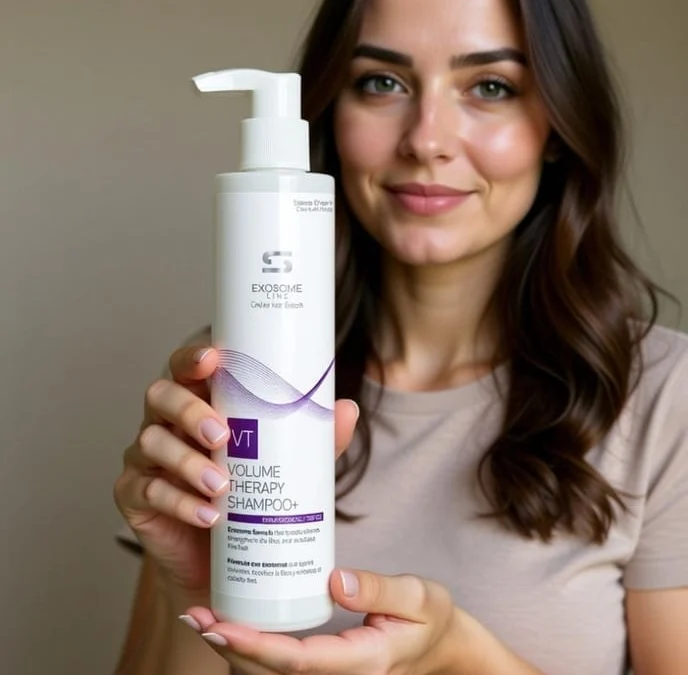 Hair lifted at the roots for volume — weightless root-lift routine