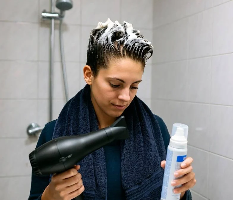 Hair dryer, styling foam and gel — are they harmful to the hair?