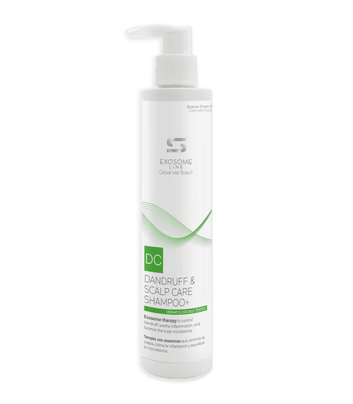 Dandruff & Scalp Care Shampoo Plus 250 ml by SIMONE TRICHOLOGY, for flaky, itchy scalps