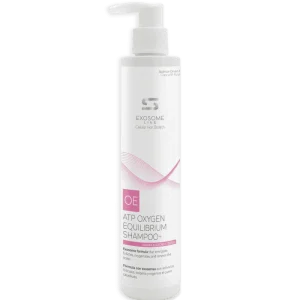 ATP Oxygen Equilibrium Shampoo Plus 250 ml by SIMONE TRICHOLOGY, a scalp detox shampoo for flat roots