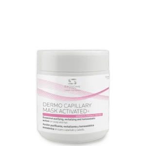 Dermo Capillary Mask Activated Plus by SIMONE TRICHOLOGY, a scalp micro-peel and deep-repair hair mask