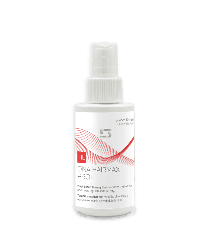 DNA Hairmax Pro Plus by SIMONE TRICHOLOGY, a leave-in scalp serum for shedding-prone hair