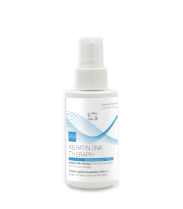 Keratin DNA Therapy Plus by SIMONE TRICHOLOGY, a leave-in keratin serum for damaged, over-processed hair
