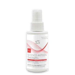 Science Antigen Therapy Plus by SIMONE TRICHOLOGY, a calming leave-in concentrate for stress-related shedding