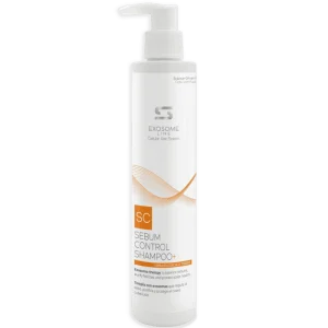 Sebum Control Shampoo Plus 250 ml by SIMONE TRICHOLOGY, for greasy roots and oily scalps