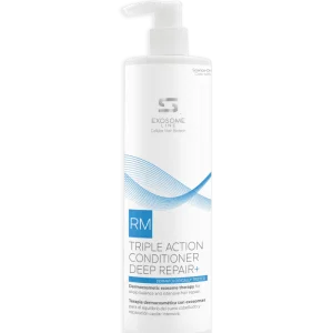 Triple Action Conditioner Deep Repair Plus 500 ml by SIMONE TRICHOLOGY, for dry, damaged hair